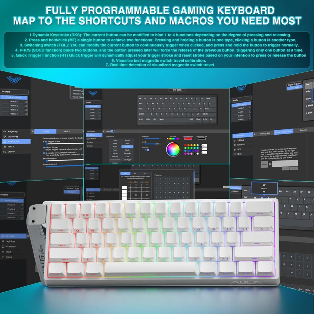 AULA WIN 60HE MAGNETIC WHITE - Image 7