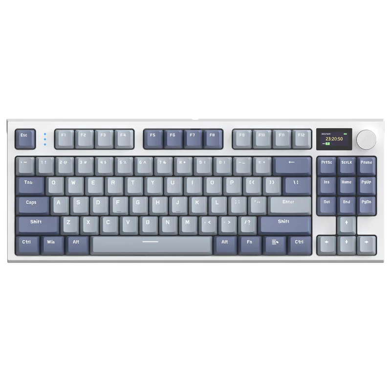 ATTACK SHARK K86 Lavender Blue Wireless Mechanical Keyboard