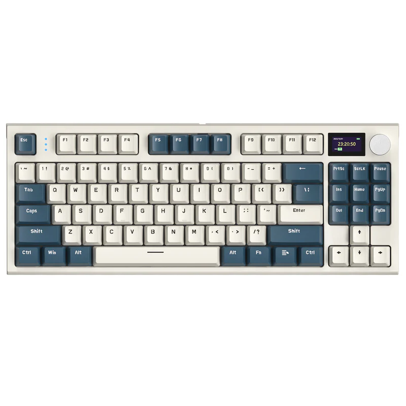 ATTACK SHARK K86 Retro Blue Wireless Mechanical Keyboard
