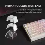 Contour White Keycaps – 100 Keys | OEM Profile • PBT - Image 7