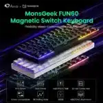 MonsGeek FUN60 PRO WHITE Magnetic - Image 3