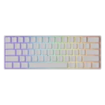 MonsGeek FUN60 Pro White magnetic gaming keyboard