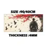 M4G Mouse pad White&Beige AS 900x400mm/4mm - Image 2