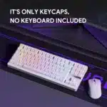 Contour White Keycaps – 100 Keys | OEM Profile • PBT - Image 5