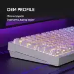 Contour White Keycaps – 100 Keys | OEM Profile • PBT - Image 6
