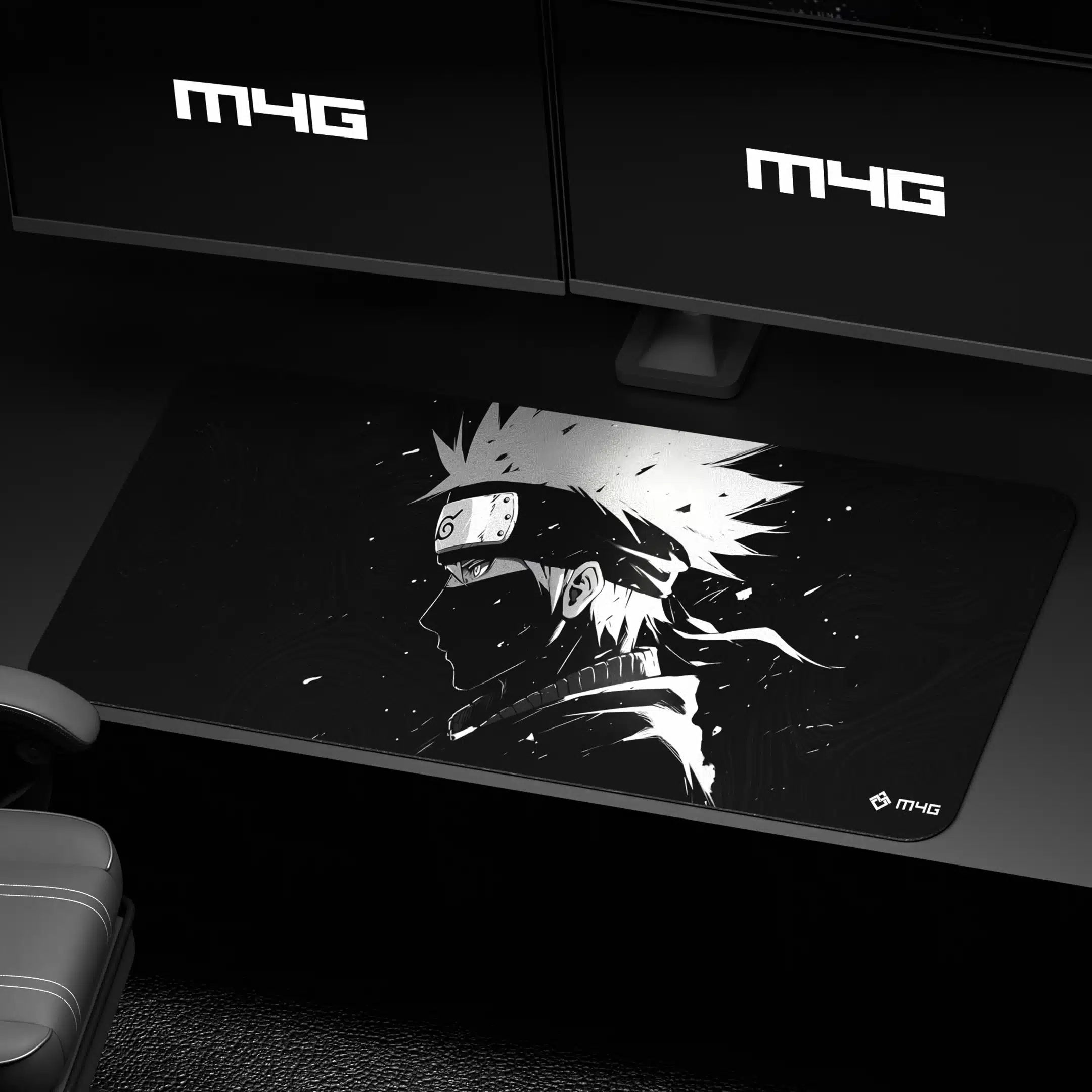 212312312 M4G Mouse Pad Kakashi (90×40cm) - Image 1