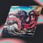 M4G Glass Mouse Pad Octopus Tx 40x45cm