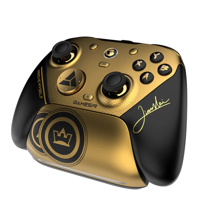 XiaoHai signature printed on GameSir G7 Pro Champion Edition grip