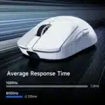 MCHOSE A7 V2 Ultra mouse side profile ergonomic shape
