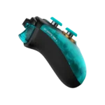 GameSir G7 Pro Aimlabs controller grip texture and cyan accent detail