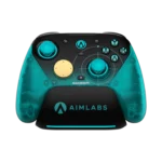 GameSir G7 Pro 8K PC Aimlabs Edition controller front view cyan design