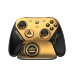 GameSir G7 Pro 8K PC Champion Edition controller front view black gold