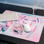 ATK Nana Gaming Mousepad – Dream Pink Edition - Image 3