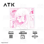 ATK Reverie Gaming Mousepad – Vibrant Pink Edition - Image 2